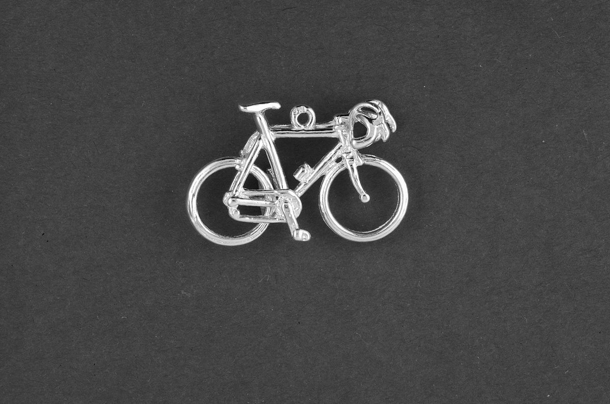 Racefiets groot - Goud