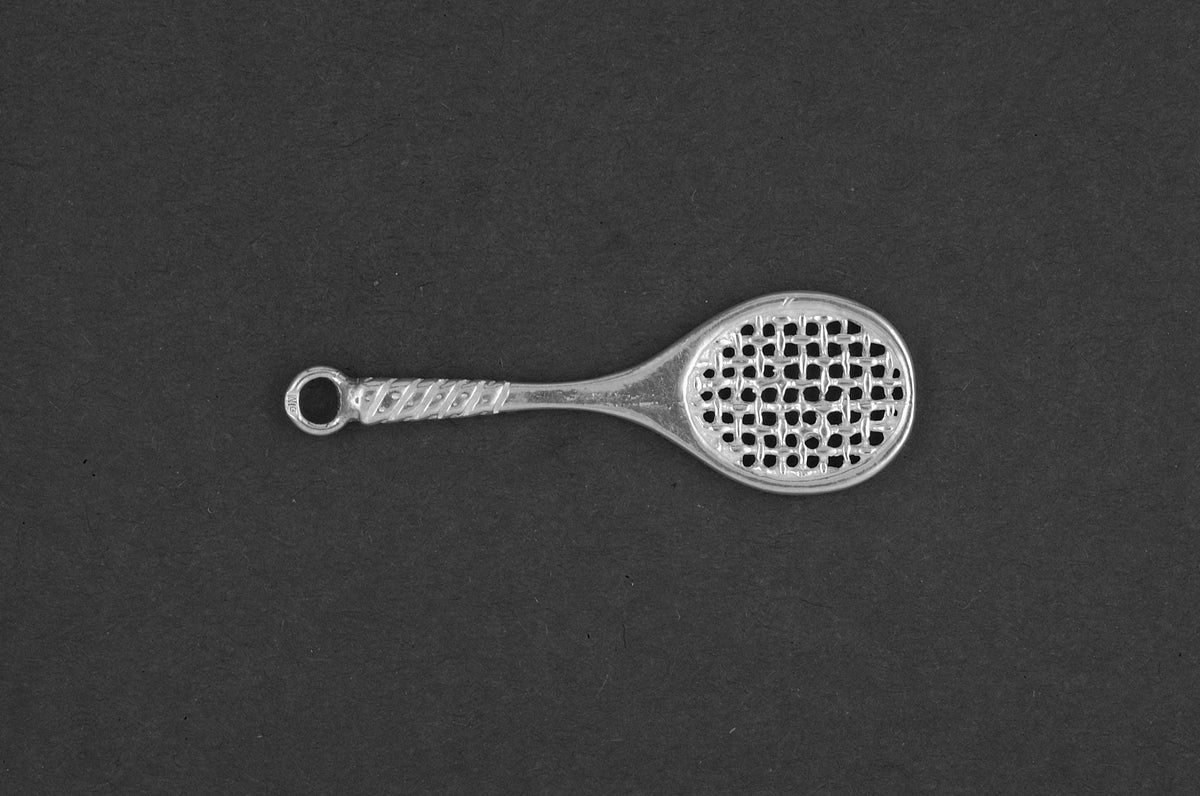 Tennisracket groot - Goud