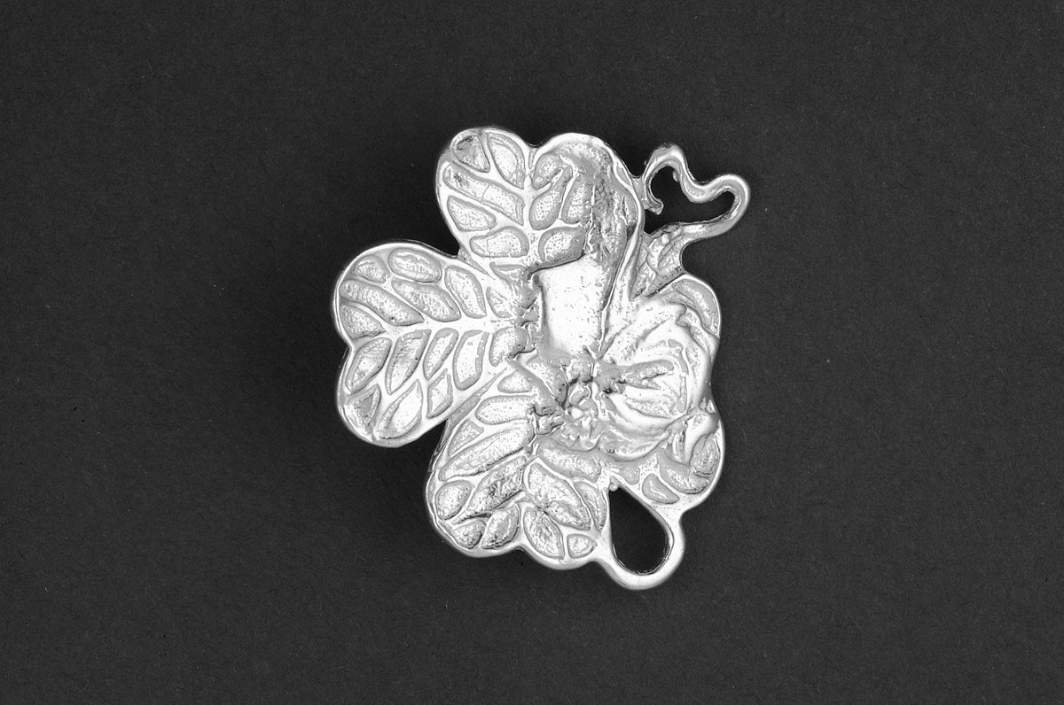Jugendstil vrouw/blad - Goud
