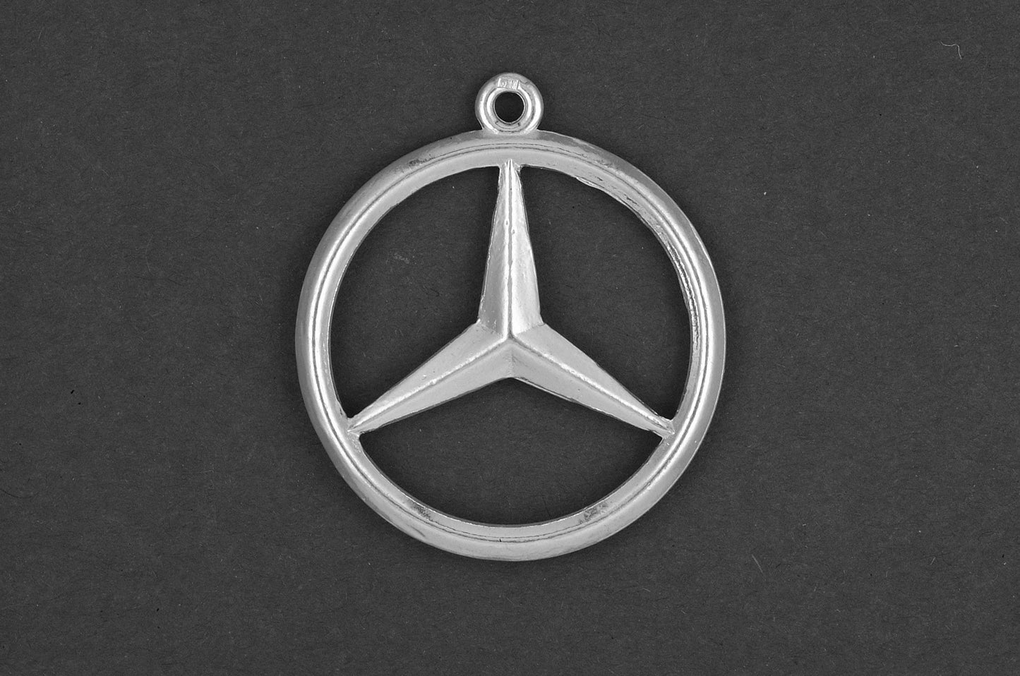 Mercedes ster groot - Goud