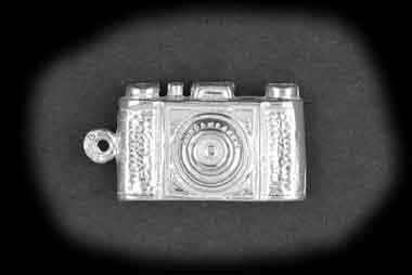 Fototoestel / camera groot - Goud