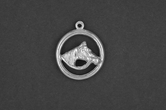 Paard in ring - Goud