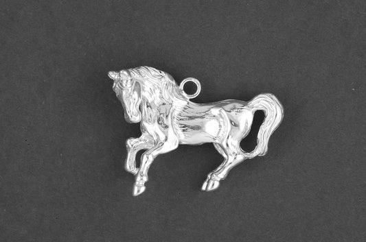 Paard groot gedriedim, - Goud