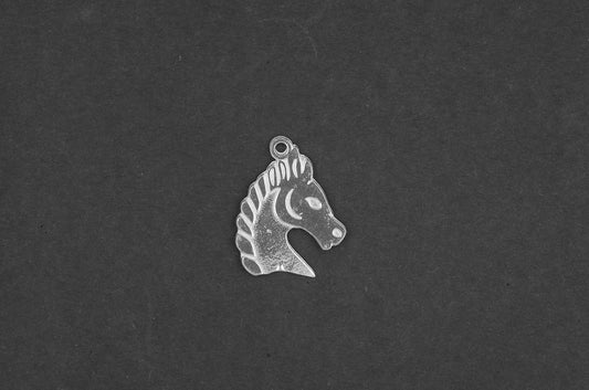 Paardenhoofd plat - Goud