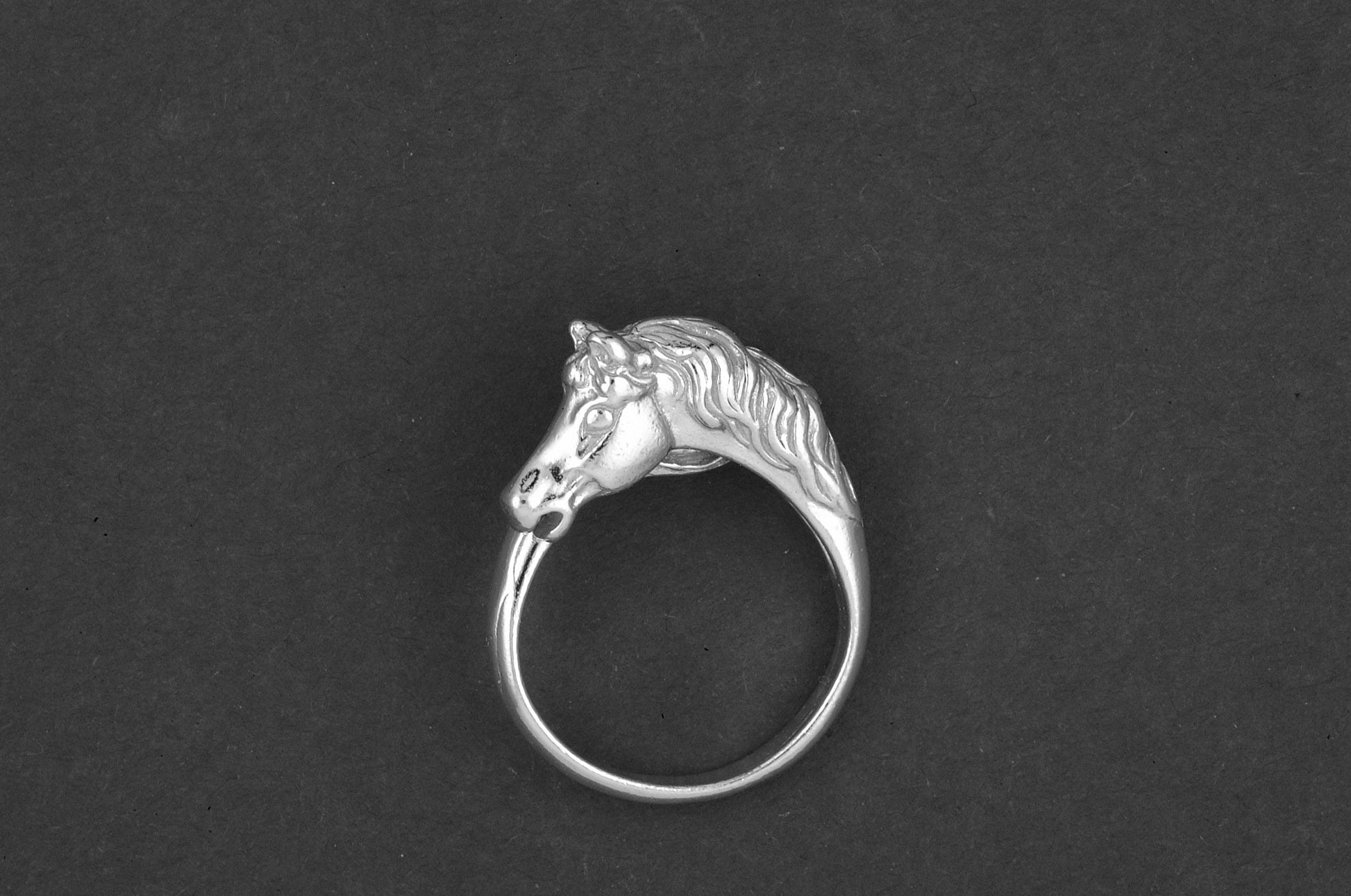 Paarden ring - Goud
