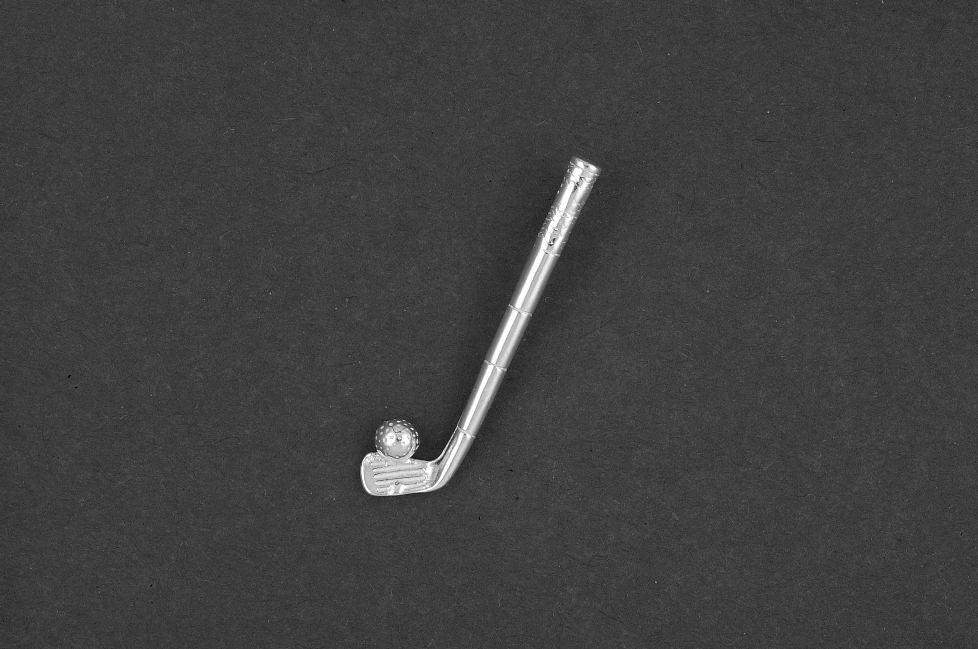 Golfstick met bal - Goud
