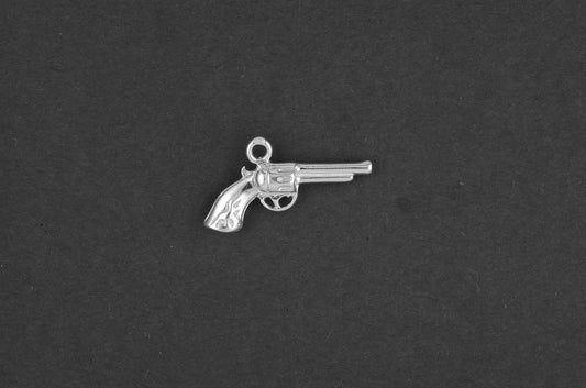 Revolver / pistool klein - Goud
