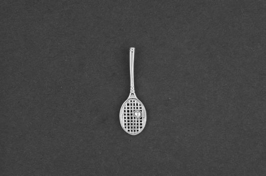 Tennisracket met bal - Goud