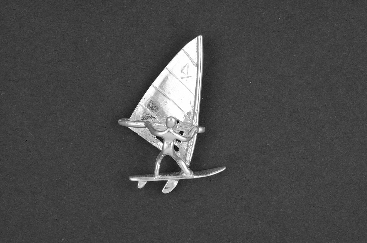 Windsurfer groot - Goud