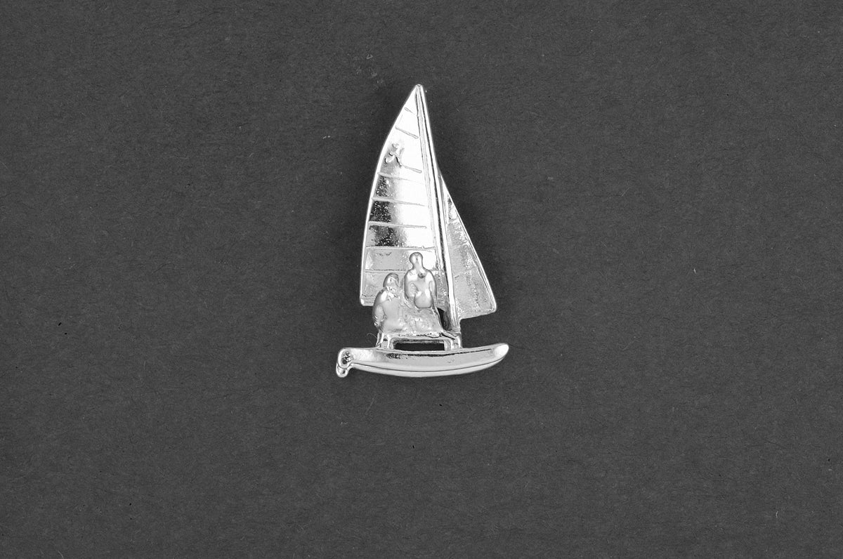 Catamaran / zeilboot - Goud
