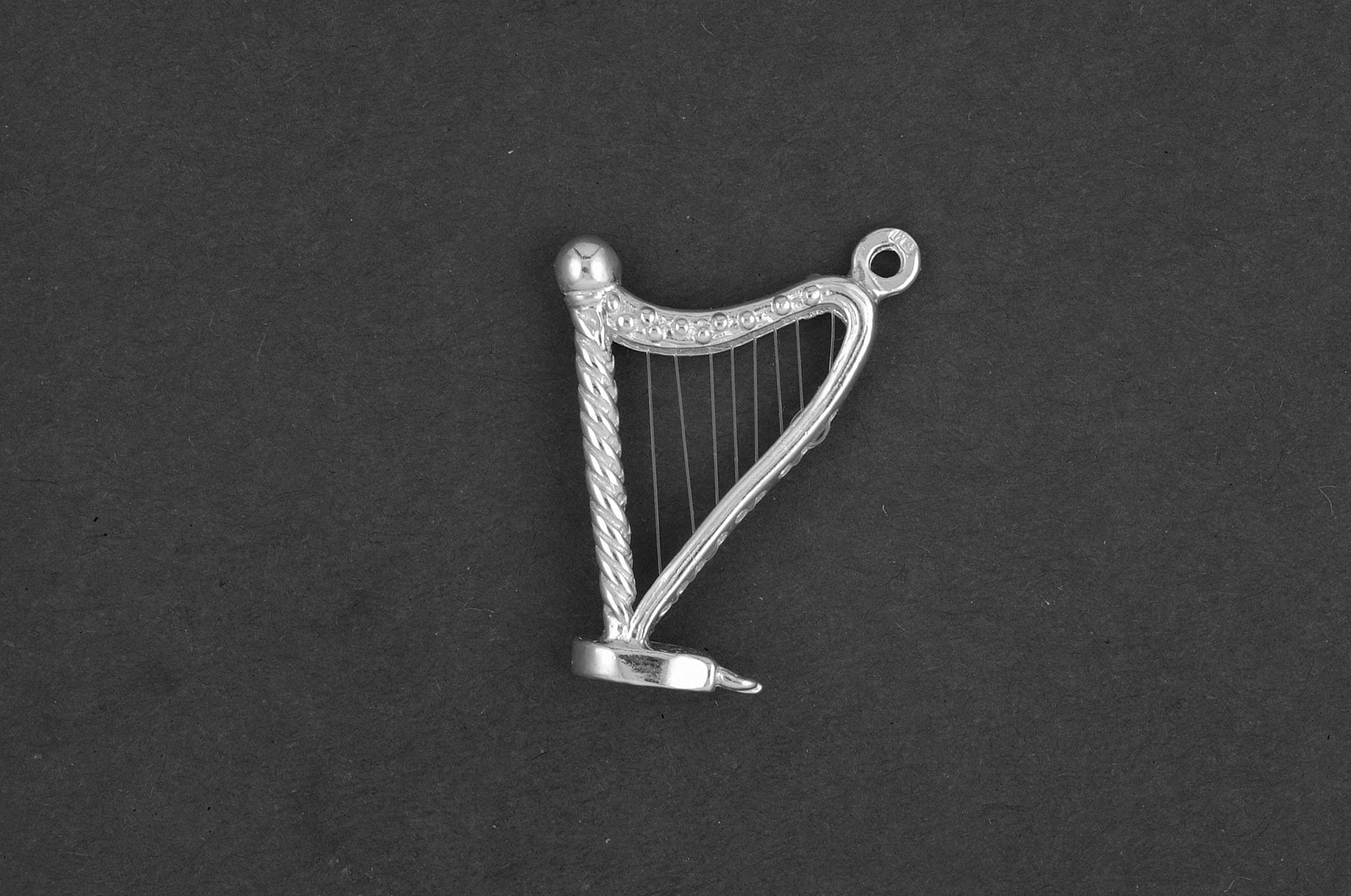 Pedaal Harp klein - Goud