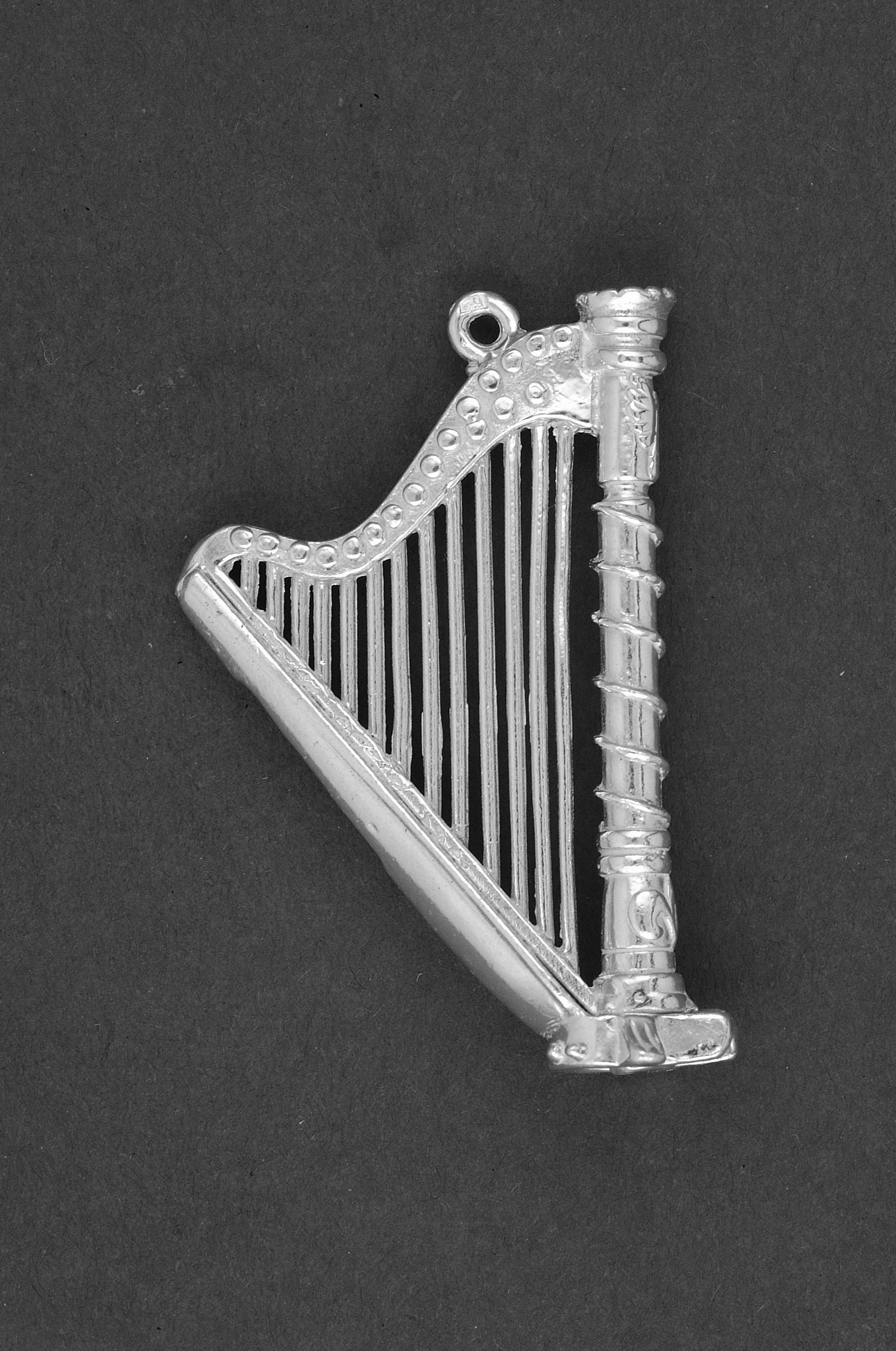 Pedaal harp groot - Goud