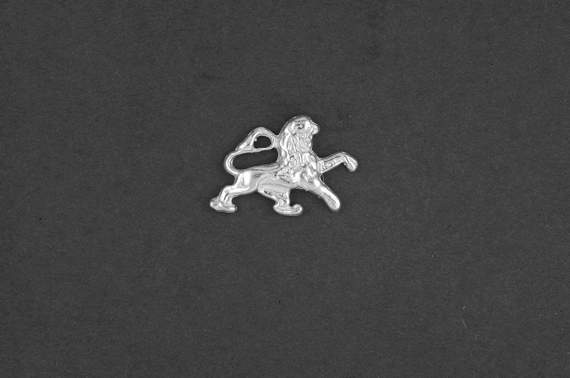 Leeuw klein plat - Goud