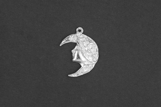 Jugendstil vrouw/maan - Goud