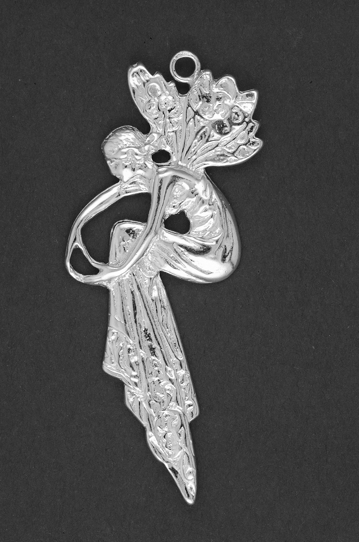 Jugendstil vrouw groot. - Goud