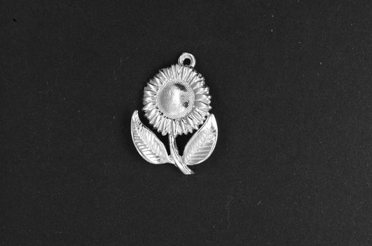sunflower / zonnebloem met steel - Goud