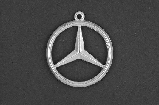 Mercedes ster groot - Goud