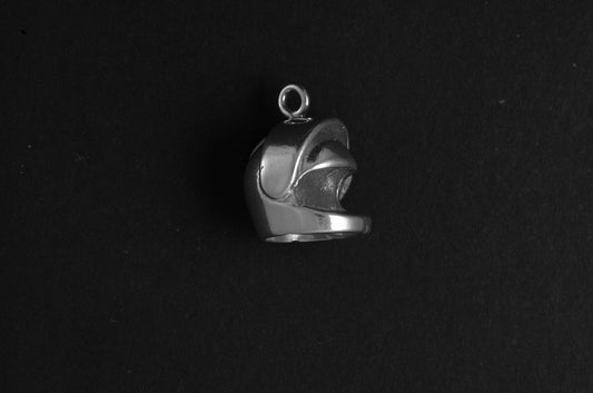 helm open - Zilver