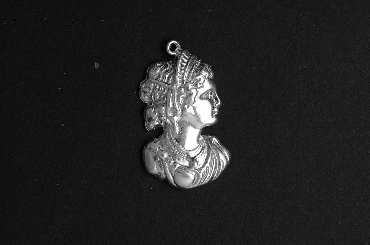 Camee/ vrouwenhoofd / Romeins - Goud