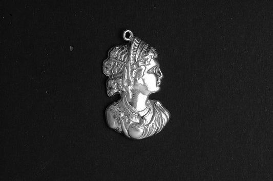Camee/ vrouwenhoofd / Romeins - Goud