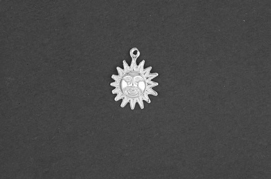 Zon {met gezicht} - Goud