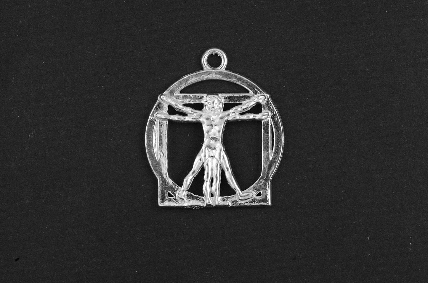 Vitruvian Man DaVinci - Goud