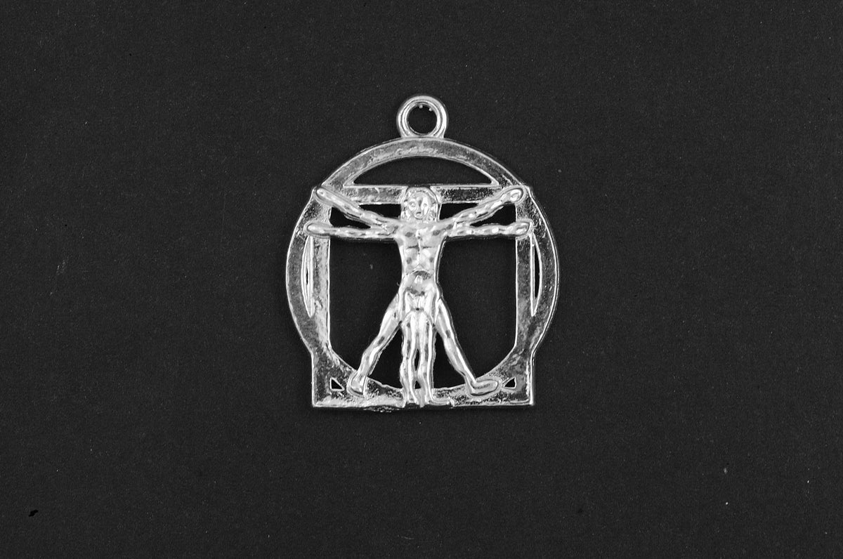 Vitruvian Man DaVinci - Goud