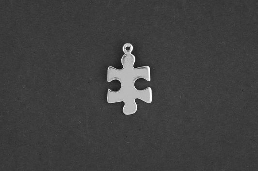 Puzzelstukje - Zilver