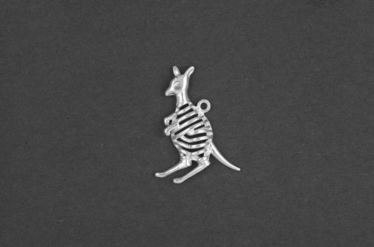 Kangeroe 3D - Zilver